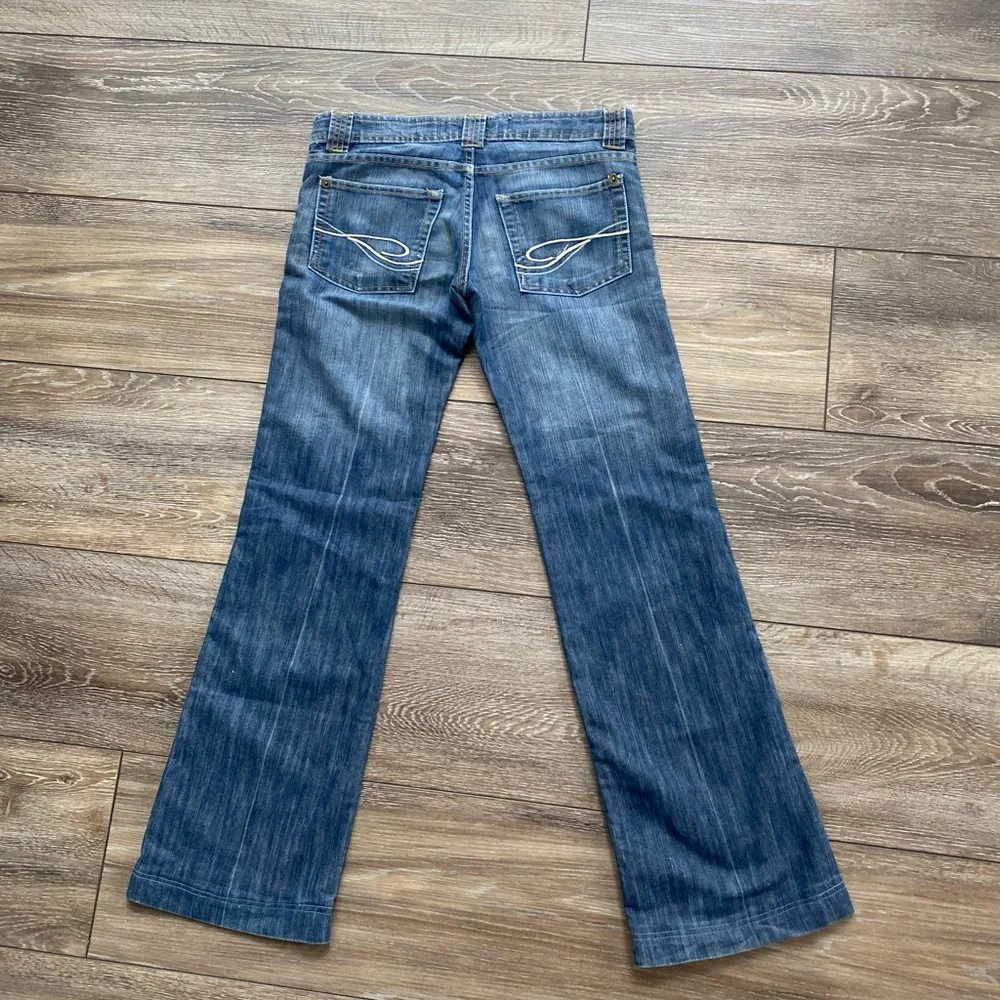 BRF Blue and Navy Jeans/ woman’s size 4 - Picture 2 of 9